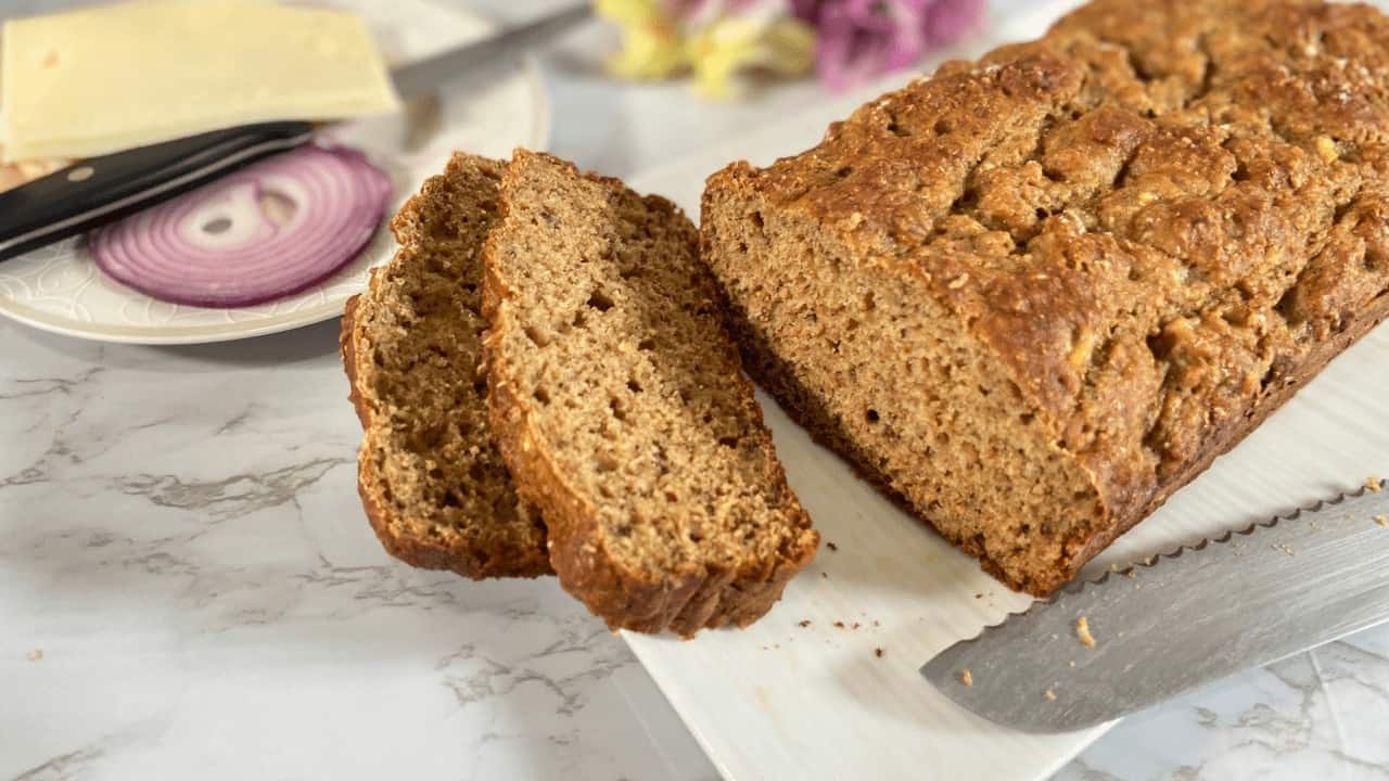 Healthy Whole Wheat Banana Bread