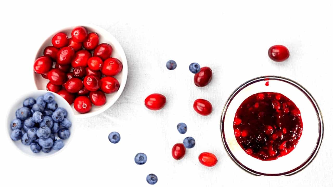 Cranberry Blueberry sauce