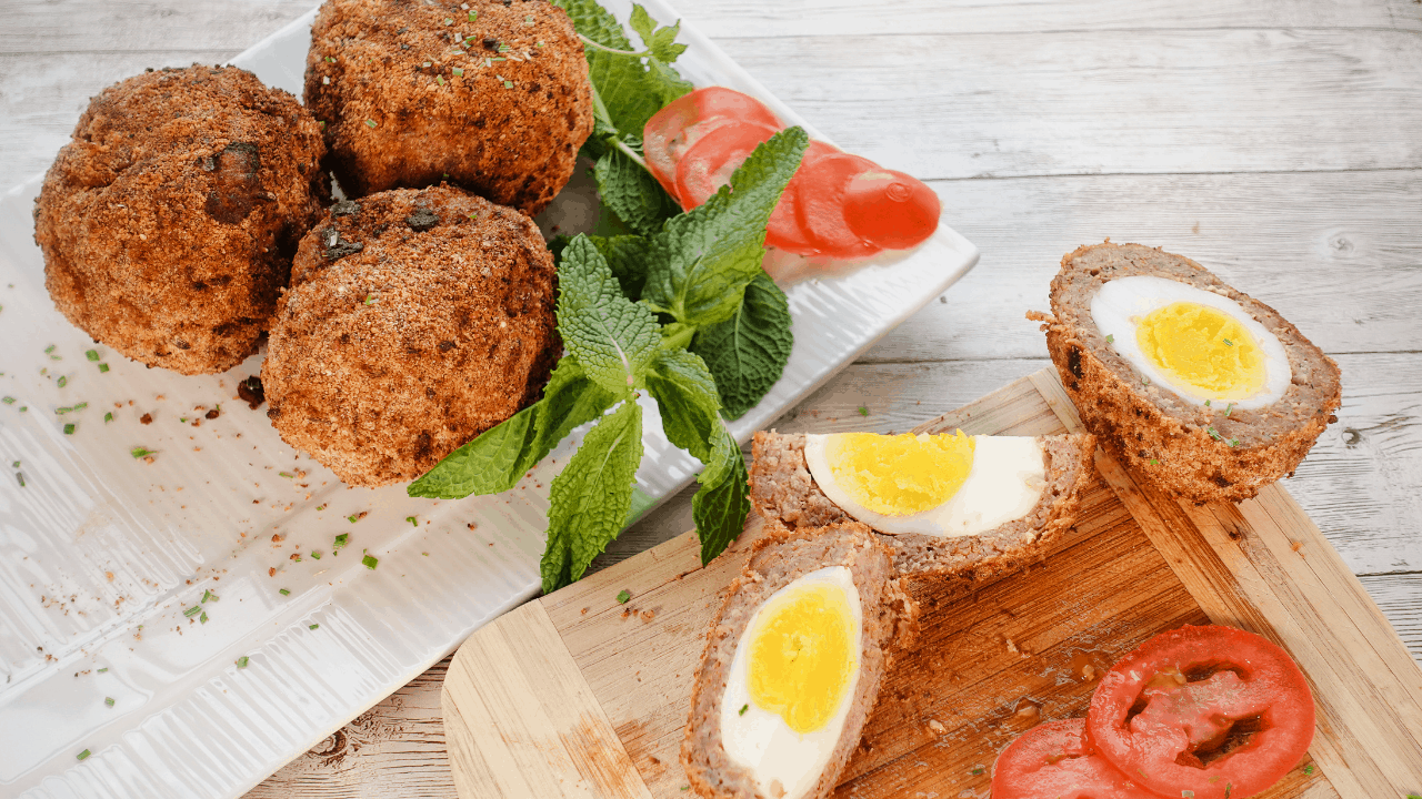 air fryer scotch eggs