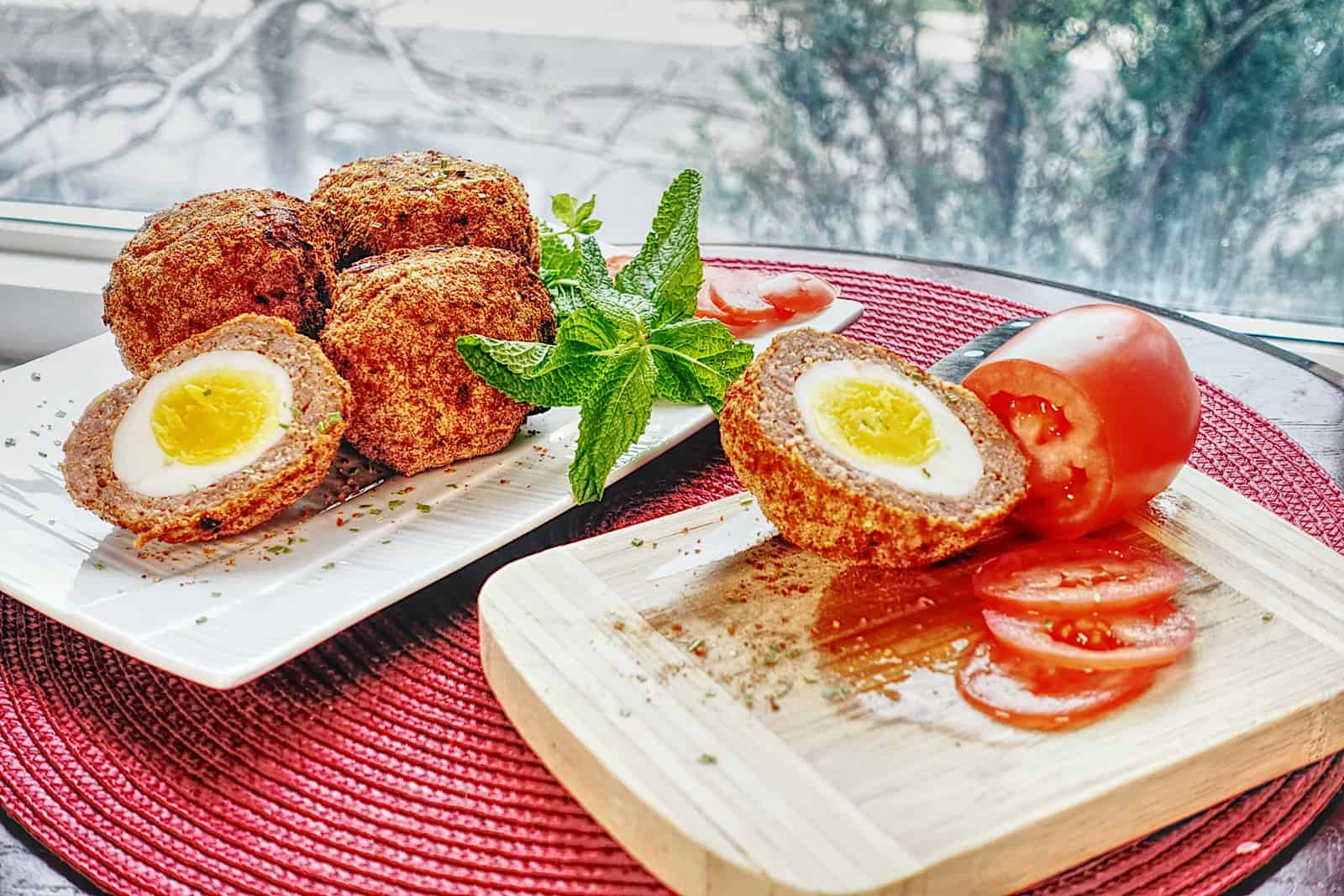 Scotch Eggs in the Ninja Foodi 